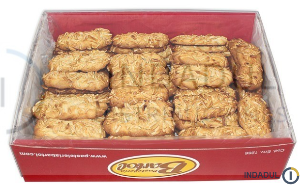 Palitas de almendra rellenas