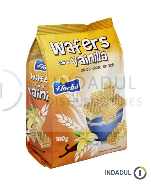 Wafers de vainilla