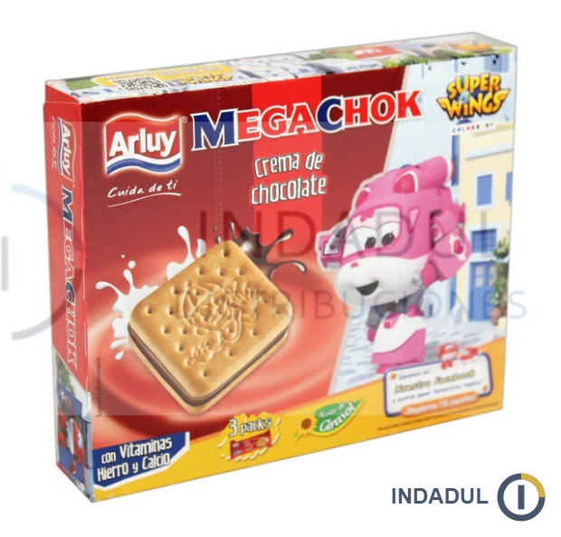 Super Wings de chocolate